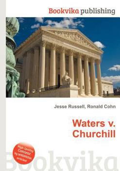 Paperback Waters V. Churchill Book