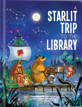 Hardcover A Starlit Trip to the Library Book