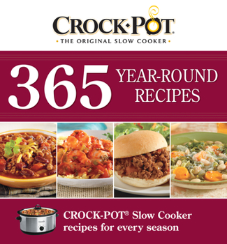 Spiral-bound Crockpot 365 Year-Round Recipes Book