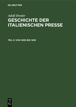 Hardcover Von 1900 Bis 1935 [German] Book
