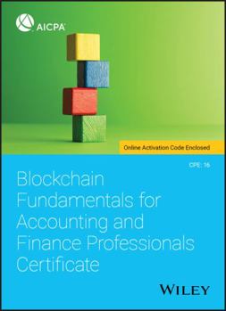 Paperback Blockchain Fundamentals for Accounting and Finance Professionals Certificate Book