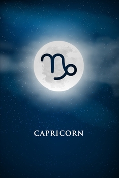 Capricorn: Zodiac Notebook - Capricorn Lined Blank Journal | 6x9 120 Pages