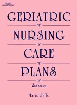 Paperback Geriatric Nursing Care Plans Book