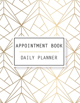 Paperback Appointment Book Daily Planner: 2020 Appointment Book Schedule Notebook Client Data Organizer Log Book for Nail Salons, Spas, Hair Stylist, Beauty & M Book