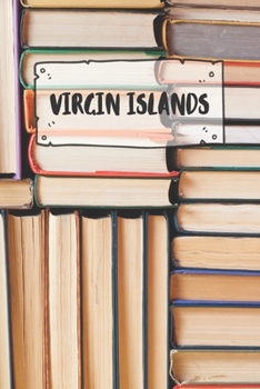 Paperback Virgin Islands: Ruled Travel Diary Notebook or Journey Journal - Lined Trip Pocketbook for Men and Women with Lines Book
