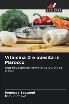 Paperback Vitamina D e obesità in Marocco [Italian] Book