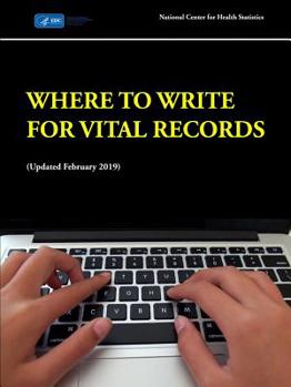 Paperback Where to Write for Vital Records (Updated February 2019) Book