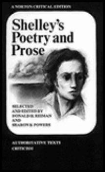 Paperback Shelley's Poetry and Prose: Authoritative Texts, Criticism Book