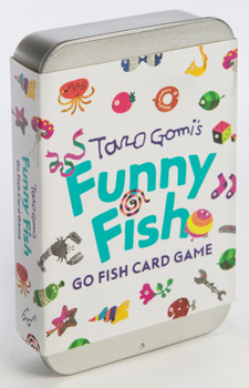 Game Taro Gomi's Funny Fish: Go Fish Card Game: (Stocking Stuffer, Kid's Gift, Birthday Gift, Art Cards) Book