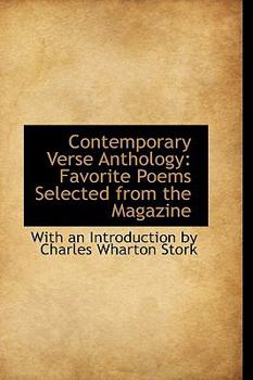 Paperback Contemporary Verse Anthology: Favorite Poems Selected from the Magazine Book