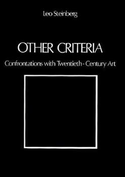 Paperback Other Criteria: Confrontations with Twentieth-Century Art Book