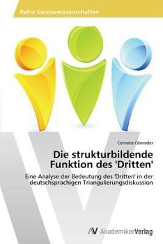 Paperback Die strukturbildende Funktion des 'Dritten' [German] Book