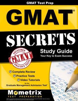 Paperback GMAT Test Prep: GMAT Secrets Study Guide Book