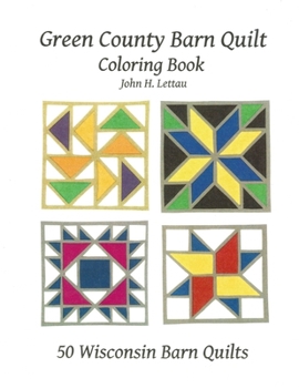 Paperback Green County Barn Quilt Coloring Book