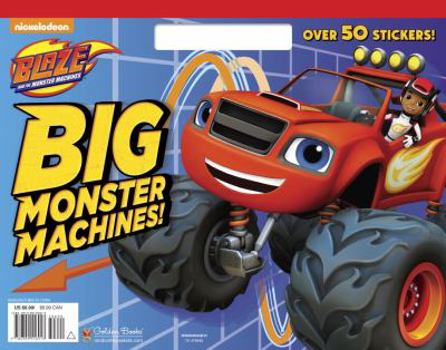 Paperback Big Monster Machines! Book