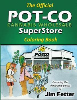 Paperback Cannabis Coloring Book: Pot-Co Cannabis Coloring Book