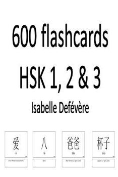 Paperback 600 flashcards HSK 1, 2 & 3 Book