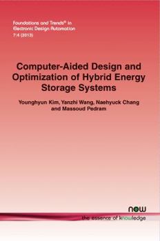 Paperback Computer-Aided Design and Optimization of Hybrid Energy Storage Systems Book