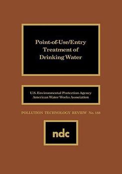 Hardcover Point of Use/Entry Treatment of Drinking Water Book