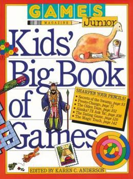 Paperback Games Magazine Junior Kids' Big Book of Games Book
