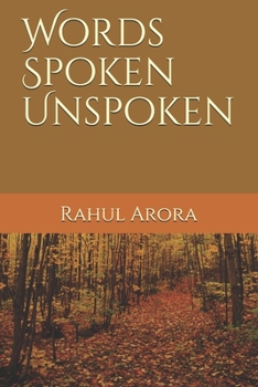 Paperback Words Spoken Unspoken Book