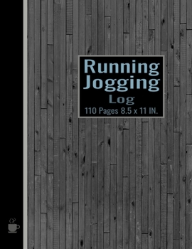 Paperback Running Jogging Log: Runners log book, if you are not measuring, you're only guessing; harrier's daily weekly year on training record 110 p Book