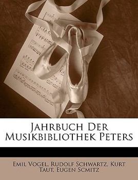 Paperback Jahrbuch Der Musikbibliothek Peters [German] Book