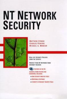 Paperback NT Network Security [With Contains Tools for Securing NT Networks] Book