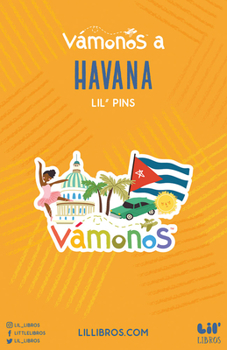 Misc. Vámonos Havana Enamel Pin Book