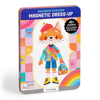 Misc. Rainbow Fashion Magnetic Dress-Up Book