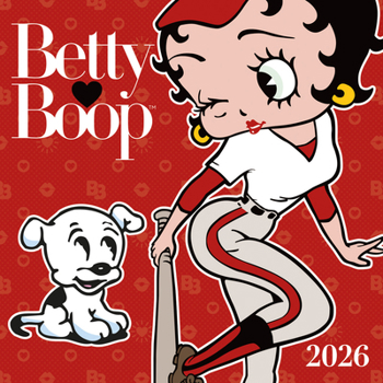 Calendar 2026 Betty Boop USA Illustrated Wall Calendar Book