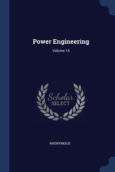 Paperback Power Engineering; Volume 14 Book