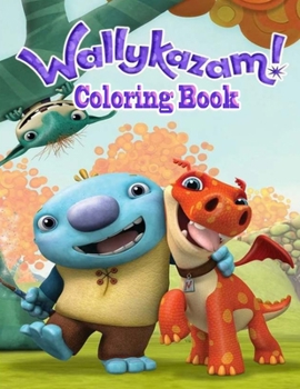 Paperback Wallykazam! Coloring Book