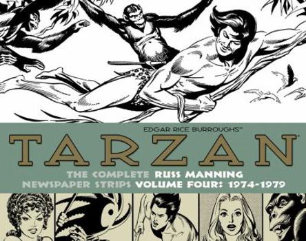 Hardcover Tarzan: The Complete Russ Manning Newspaper Strips Volume 4 (1974-1979) Book