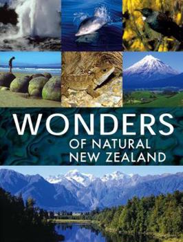 Paperback Wonders of Natural New Zealand Book