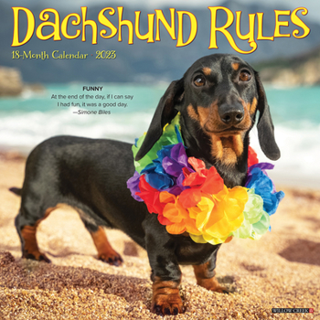 Calendar Dachshund Rules 2023 Wall Calendar Book