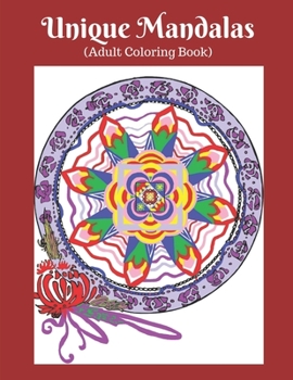 Paperback Unique Mandalas Book