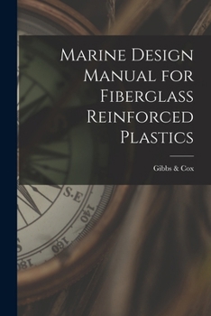 Paperback Marine Design Manual for Fiberglass Reinforced Plastics Book