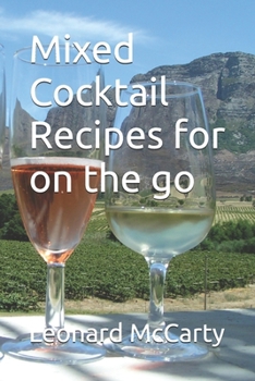 Paperback Mixed Cocktail Recipes for on the go Book