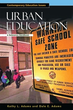 Hardcover Urban Education: A Reference Handbook Book
