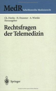 Paperback Rechtsfragen Der Telemedizin [German] Book