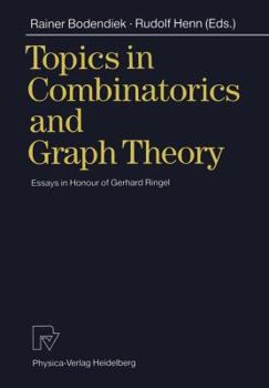Paperback Topics in Combinatorics and Graph Theory: Essays in Honour of Gerhard Ringel Book