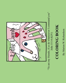 Paperback Little Lamb: Coloring Book