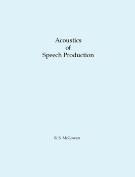Paperback Acoustics of Speech Production Book