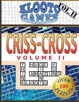 Paperback KLOOTO Games CrissCross Volume II Book