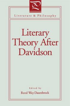Literary Theory After Davidson - Book  of the Literature and Philosophy