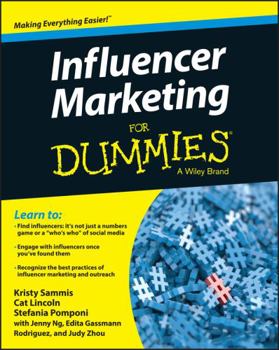 Paperback Influencer Marketing for Dummies Book