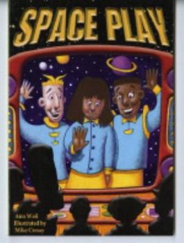 Paperback Steck-Vaughn Power Up!: Leveled Readers Grades 6 - 8 Space Play Book