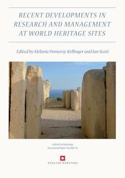 Paperback Recent Developments in the Research and Management at World Heritage Sites Book