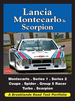Paperback Lancia Montecarlo & Scorpion Book